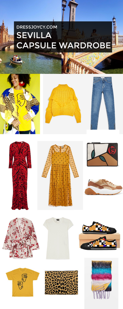 What To Pack for Sevilla - Sevilla Capsule Wardrobe