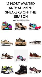 12 Most Wanted Animal Print Sneakers off the Season | Sneaker Trends 2019