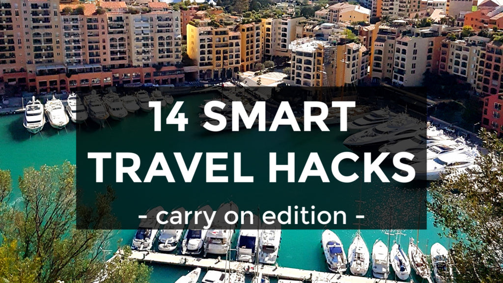14 Easy & Smart Travel Hacks | Carry On Packing Tips & Tricks
