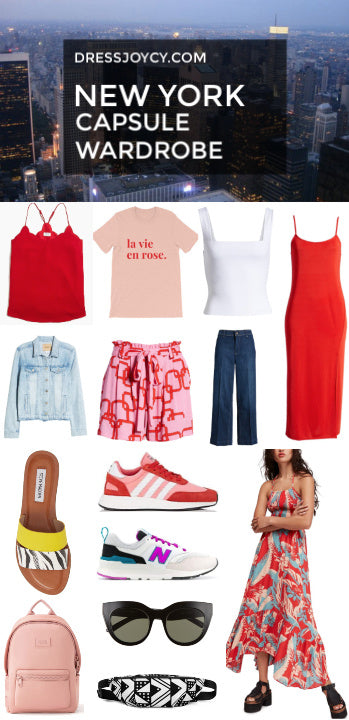 New York Capsule Wardrobe | What To Pack for New York