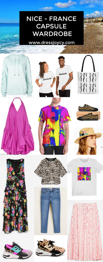 Nice - France Capsule Wardrobe | What To Wear in Nice