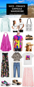 Nice - France Capsule Wardrobe | What To Wear in Nice