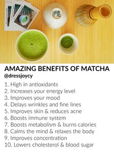 10 Amazing Benefits of Matcha