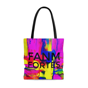 Fanm Fortes Abstract Art Tote Bag | Bolsa | Culture Couture