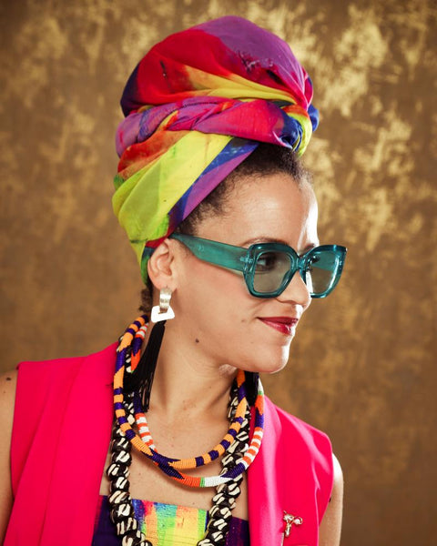 L'Anmou Fortes Travel Scarf | Wearable Art Culture Couture