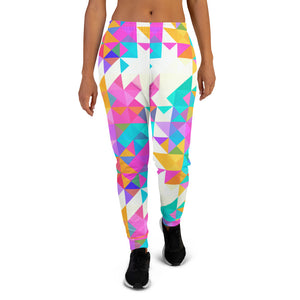 Rainbow Mosaic Women's Joggers