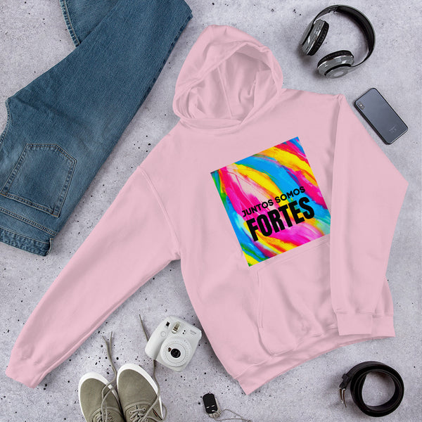Juntos Somos FORTES Unisex Hoodie | Together We're Strong