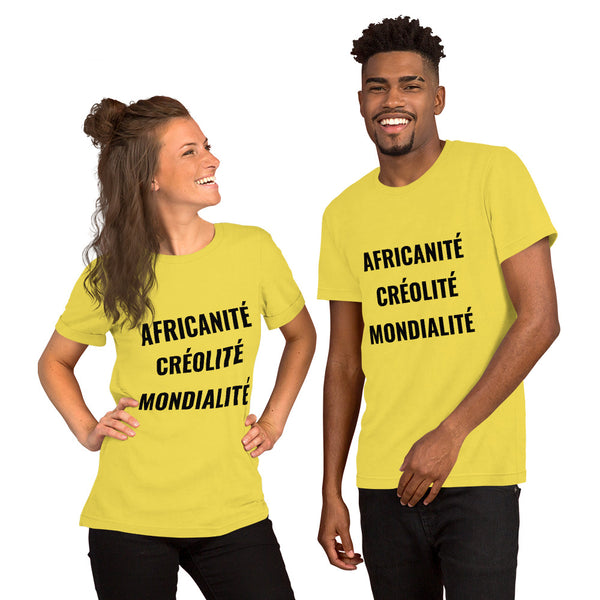 Africanité, Créolité, Mondialité Unisex T-Shirt