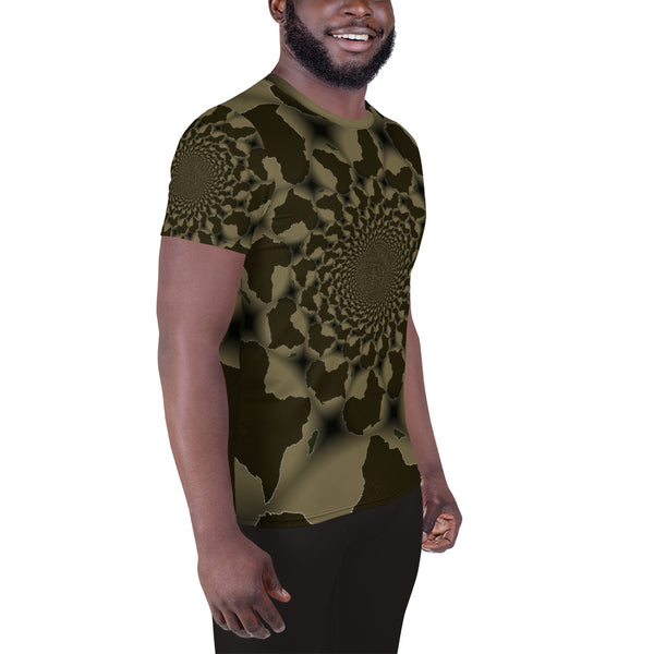 African Kaleidoscope All-Over Print Men's Athletic T-shirt | Unisex T-shirt