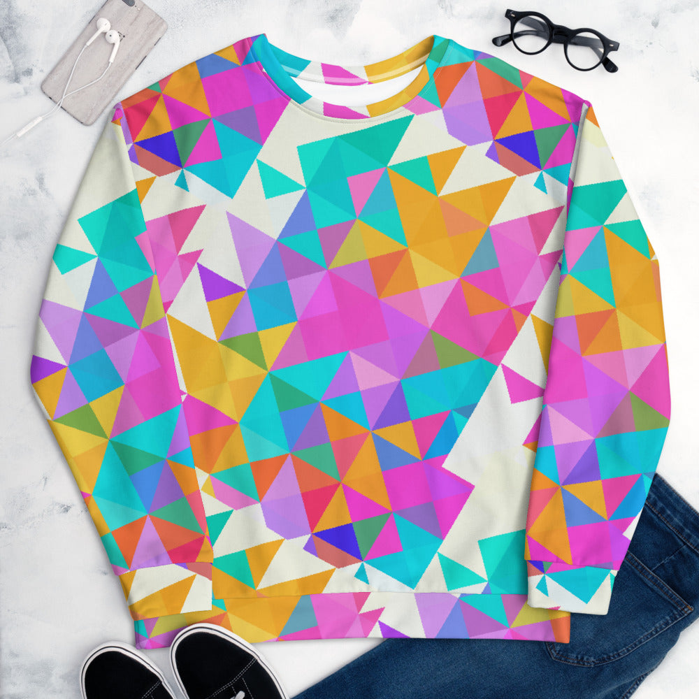 Rainbow Mosaic Sweatshirt